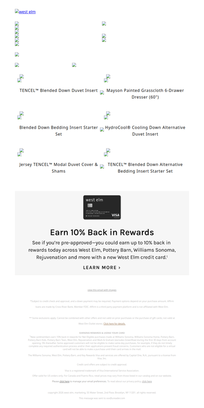 Your bedroom, refreshed