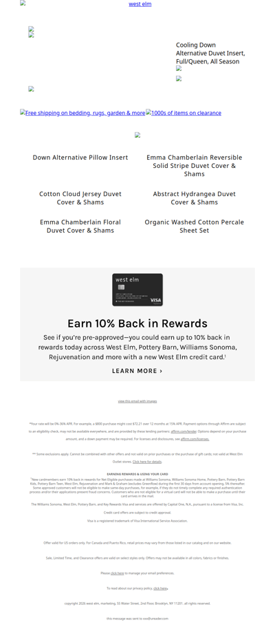 Your lucky day, our HydroCool(R) Cooling Down Alternative Duvet Insert is back in stock!