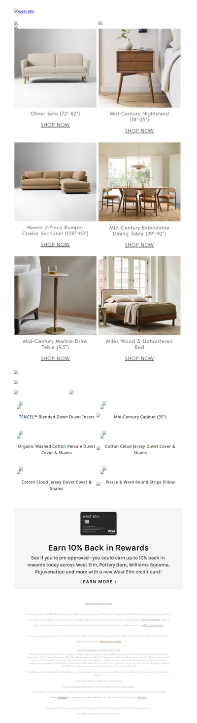 New things are on sale