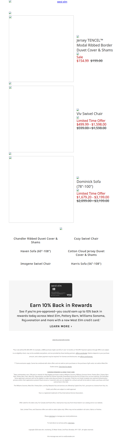 Jersey TENCEL™ Modal Ribbed Border Duvet Cover & Shams is on *sale* but going fast