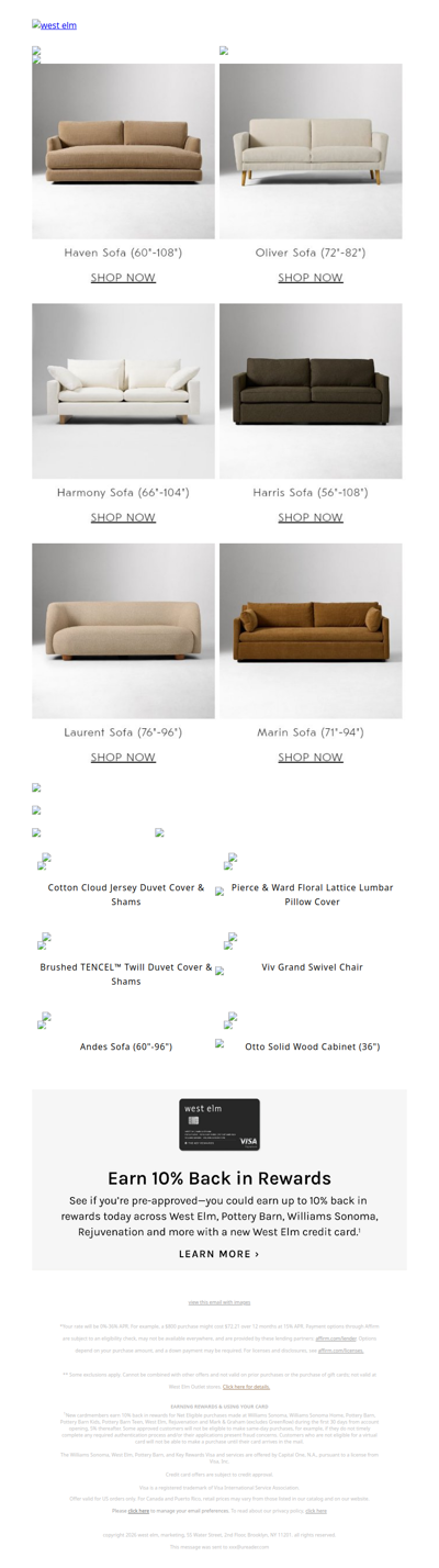 Inside: Your new favorite sofa