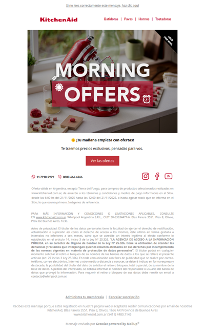 ¡Feriado largo! ☀️ Tu mañana pide descuentos