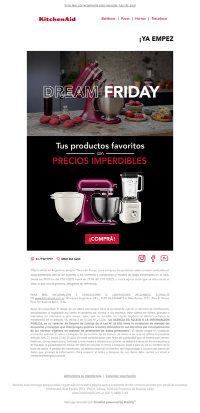 🔥 ¡Ya empezó la Dream Friday!