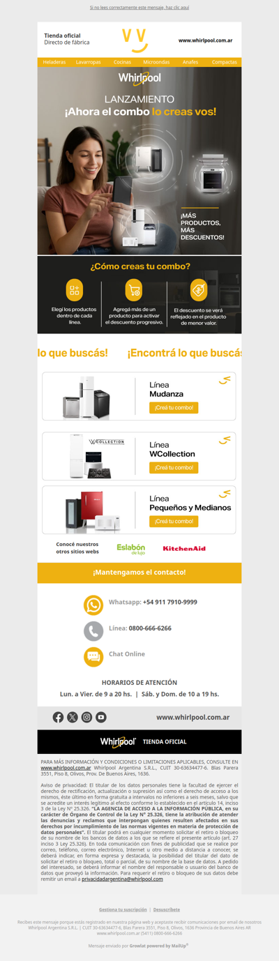 🎨 Creá vos tu combo