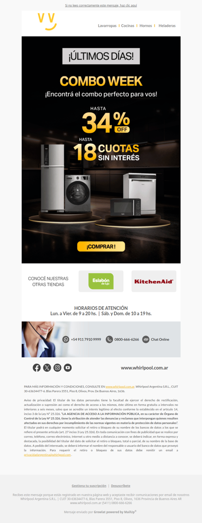 Combo Week ⏰ ¡Últimas horas! ⏰