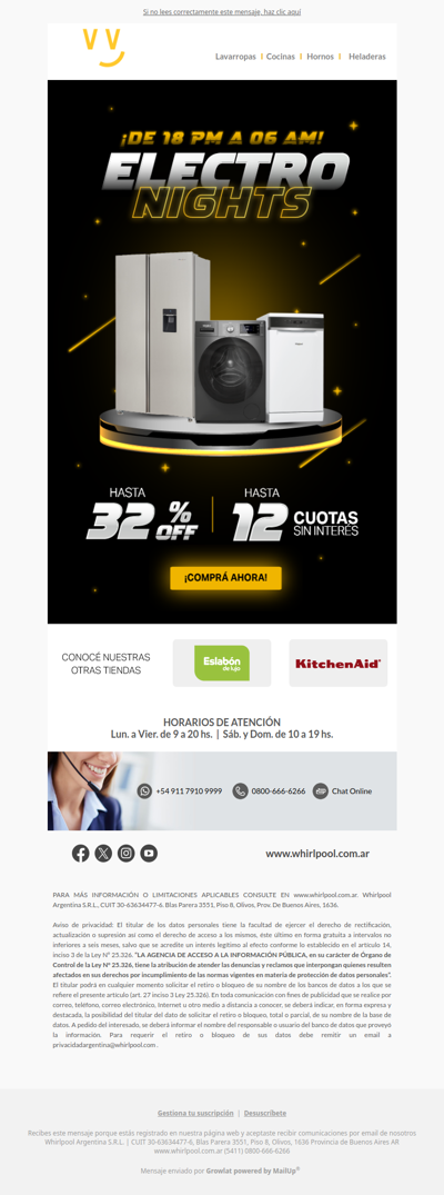 ELECTRO NIGHTS 🌙 Hasta 32% OFF