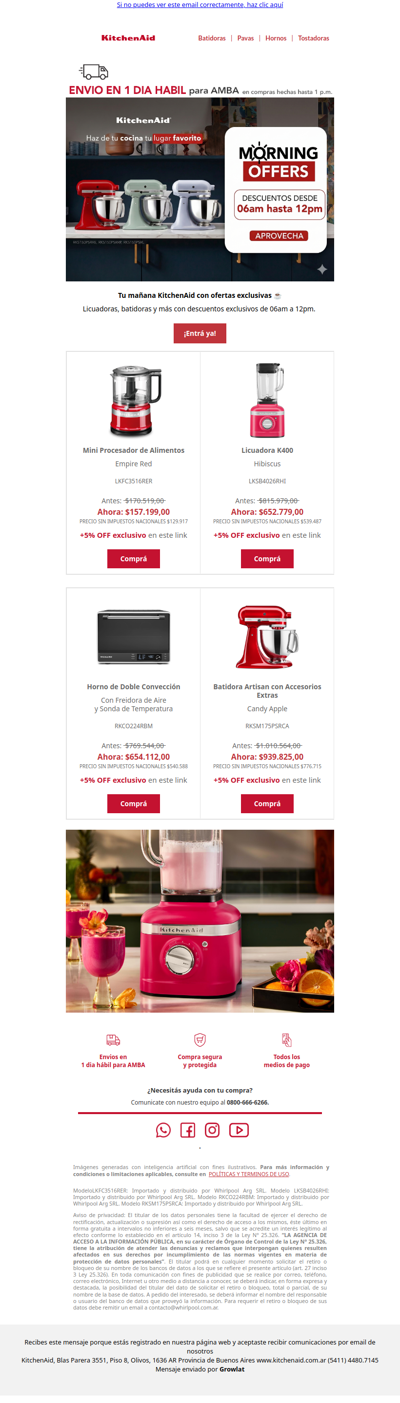 Morning Offers: Solo hasta mediodía ⏰