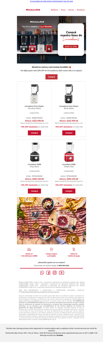 ¡Licuadoras con precios especiales! ✨