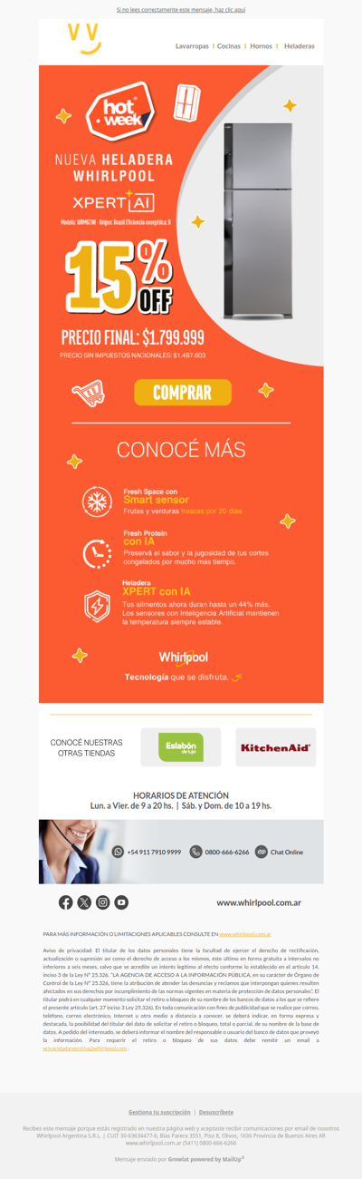 Nueva Heladera |  Xpert IA en promoción 🔥😱