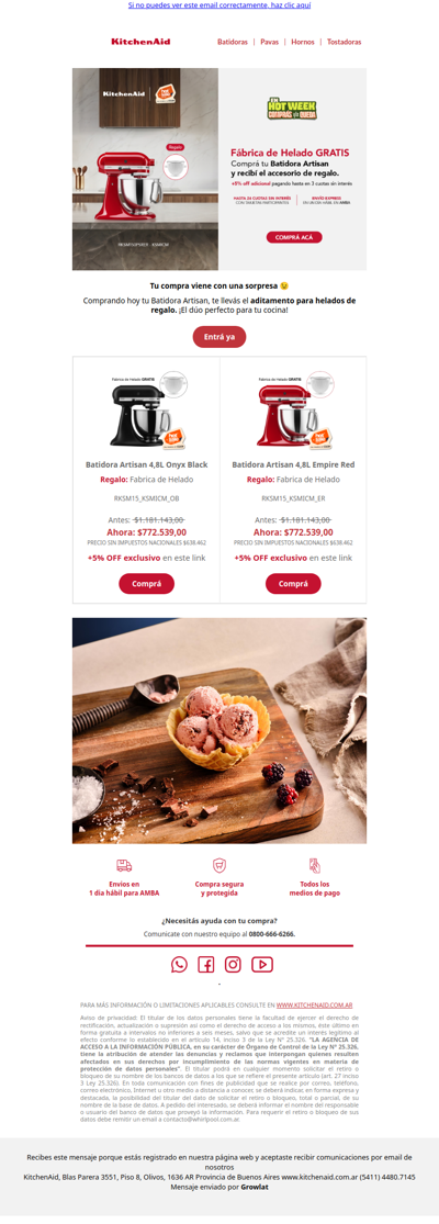Especial Hot Week: Fabrica de helado GRATIS 🎁