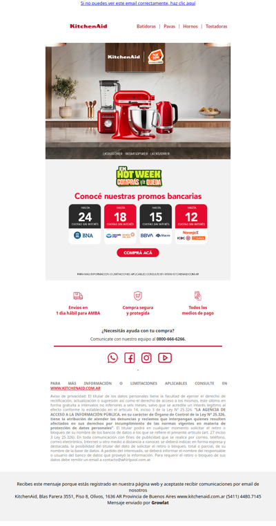 💸 Hasta 24 cuotas sin interés: ¡Último día de Hot Week!