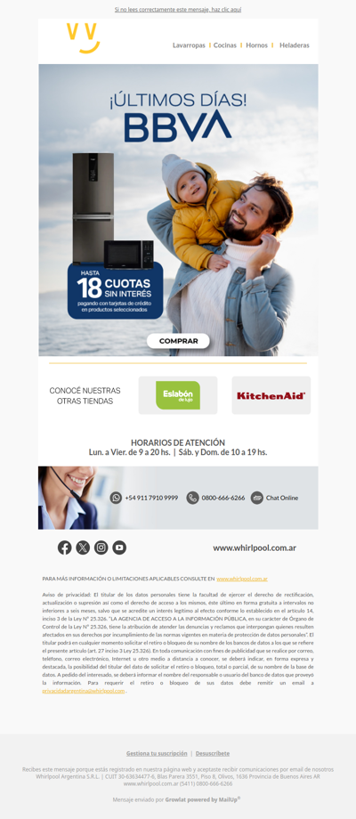 📢Últimos días de hasta 18 cuotas SIN INTERÉS con BBVA 💳