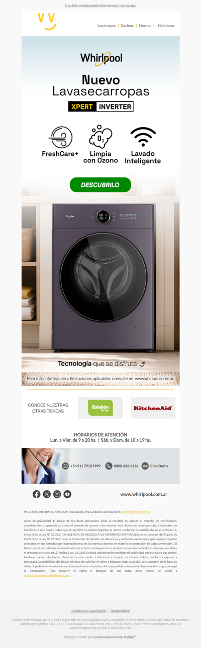 ¡Lanzamiento en lavado! ⭐ Aprovechá hasta 𝟗 𝐂𝐒𝐈
