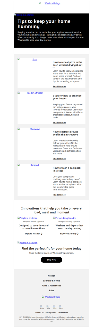 Tips to keep your home humming