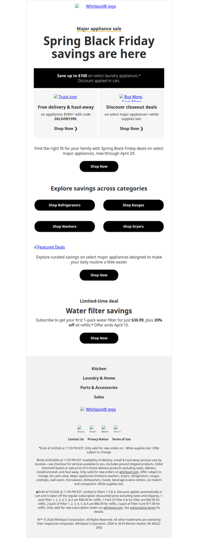 Spring Black Friday just dropped 🎉