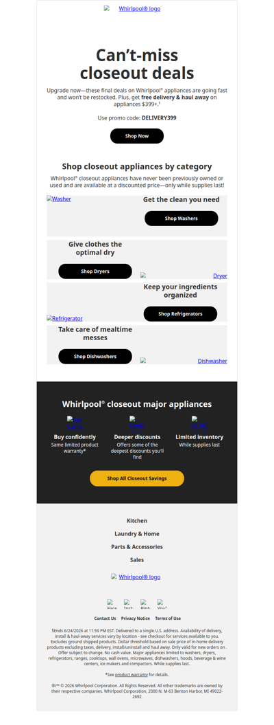 🔥 Hurry: Best-selling appliances almost gone