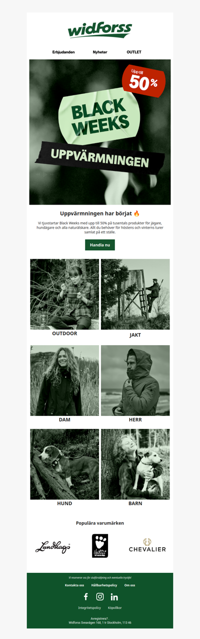 Värm upp inför Black Weeks 🔥