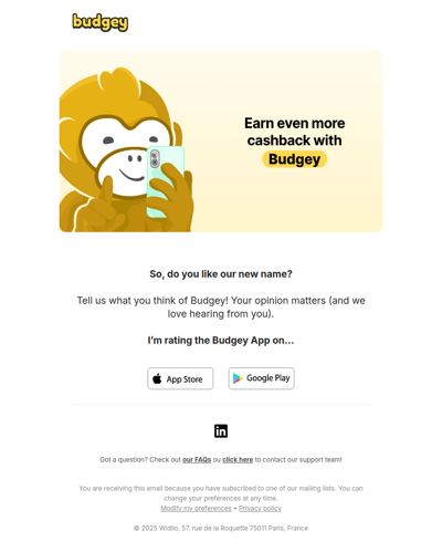 A month later... Thank you for being here