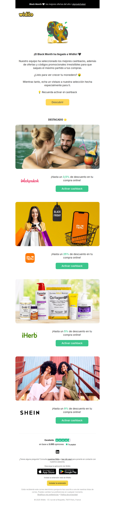 ¡Black Month: ha comenzado!