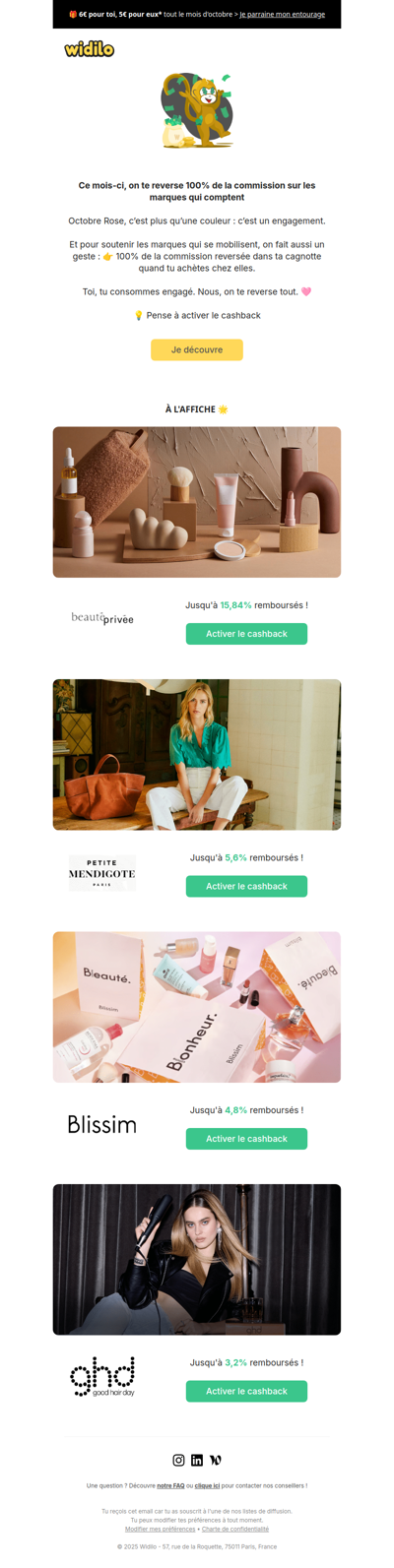 Octobre Rose : les marques qui comptent 🩷