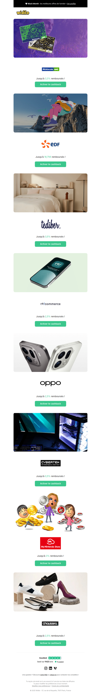 🆕 Nouveaux marchands disponibles sur Widilo !