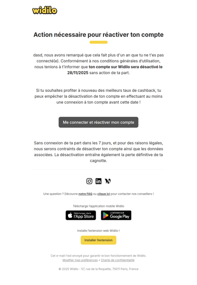 👋 Tu nous quittes ?