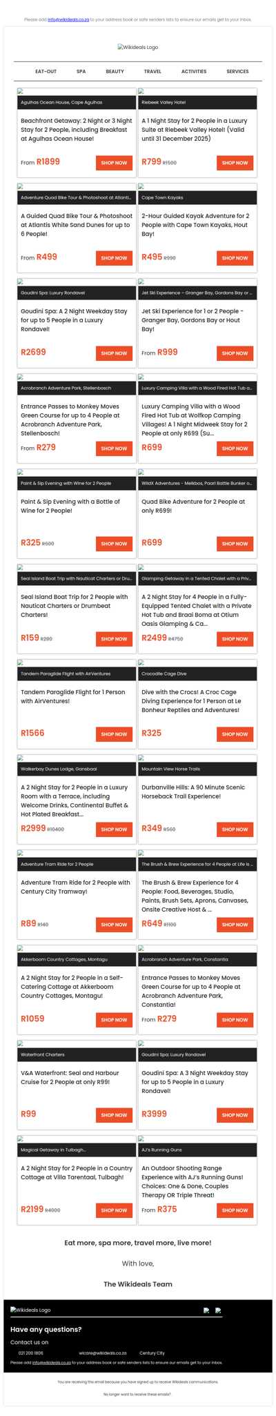 Fun, Adventure & Getaways!