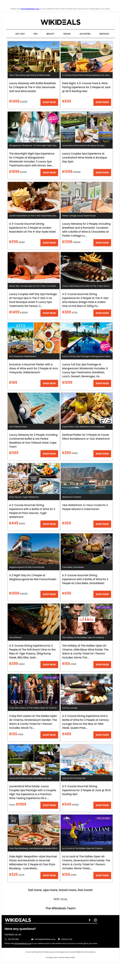 Luxury Getaway with Buffet Breakfast at The 4-Star Devonvale Golf & Wine Estate | Couples Moonlight Night Spa Experience at Mangwanani African Spa