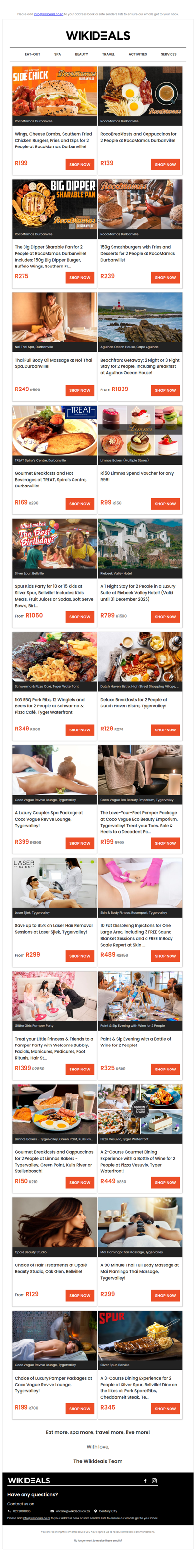 RocoMamas Durbanville: Southern Fried Chicken Burgers, Wings, Cheese Bombs, Fries and Dips or Gourmet Breakfasts and Cappuccinos