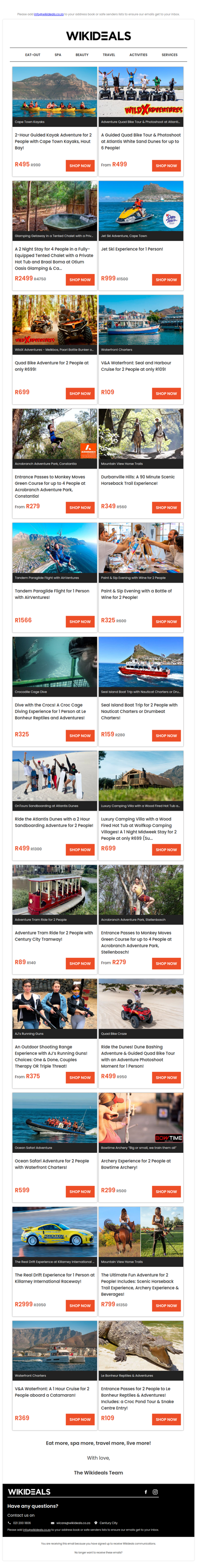 Fun, Adventure & Getaways!