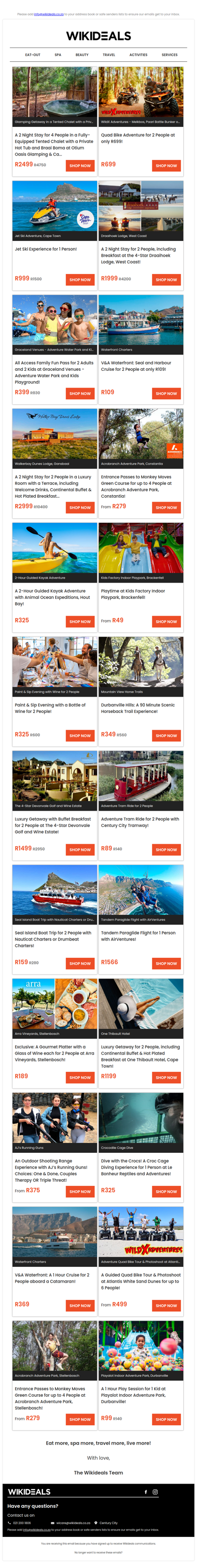 Fun, Adventure & Getaways