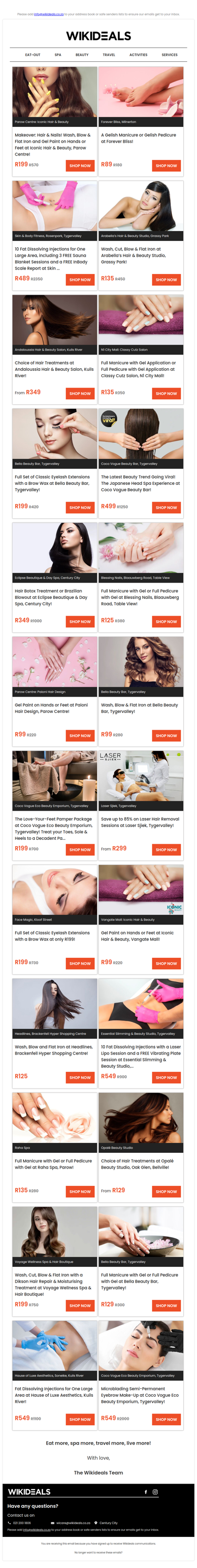 Glow-UP: Hair Treatments, Manicures, Pedicures, Eyelash Extensions, Makeover Packages, Laser Hair Removal, Fat-Loss Injections & More