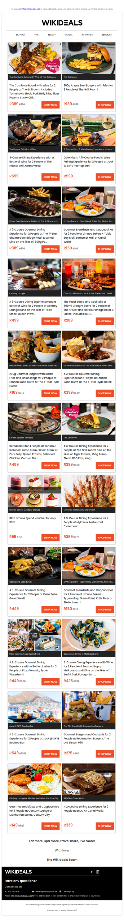 The Carnivore Board: Tomahawk Steak, Pork Ribs, Tiger Prawns, Sticky Chicken Wings, Corn on the Cob, Hand Cut Fries and Crispy Onion Rings!