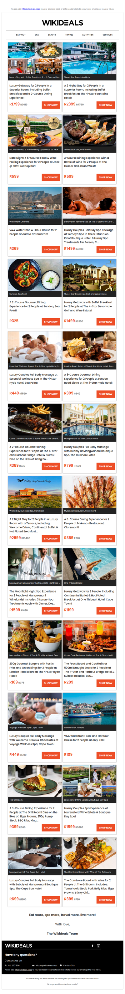 Romantic Getaway for 2, including Buffet Breakfast & a 2-Course Dinner | 3-Course Dining Experience with a Bottle of Wine at The Hussar Grill