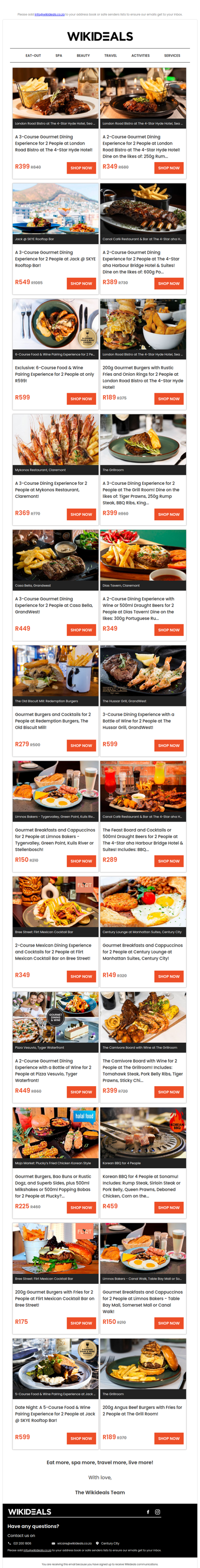 3-Course Gourmet Dining Experience for 2 People at London Road Bistro | aha Harbour Bridge Hotel: 2-Course Dining Experience for 2 People