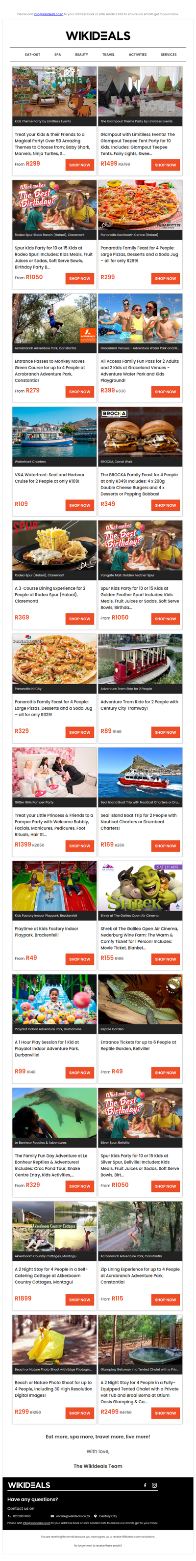 Kids Theme Parties by Limitless Events | Seal & Harbour Cruise | Playtime at Kids Factory Indoor Playpark | Zip Line Fun at Acrobranch