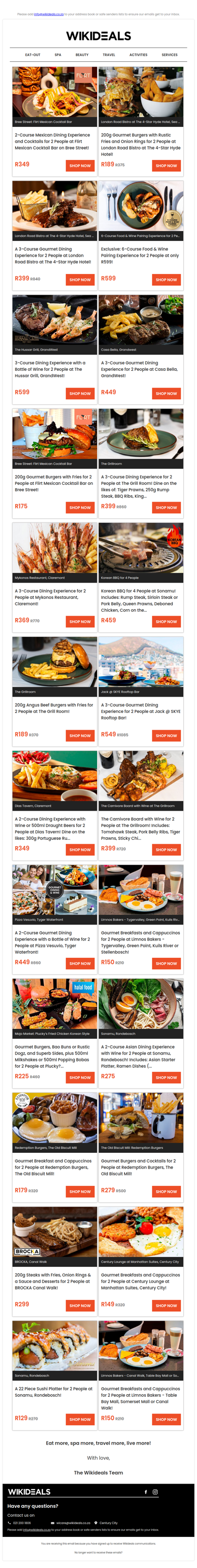 Eat Out: Flirt Mexican Restaurant | London Road Bistro | The Grill Room | Mykonos Restaurant | Skye Rooftop Restaurant | Pizza Vesuvio | Hussar Grill