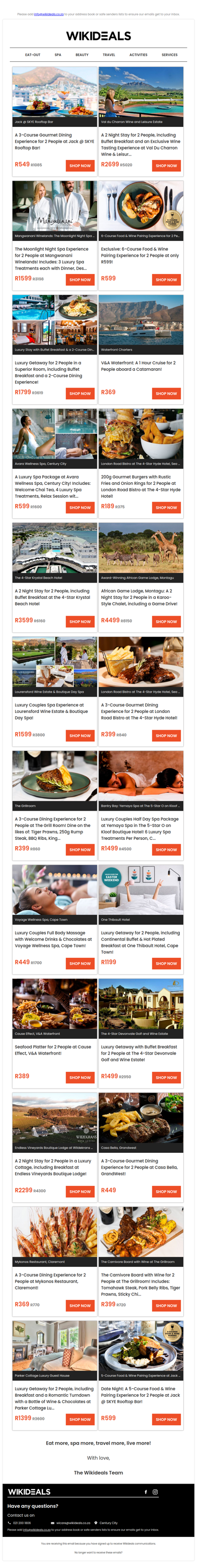 Skye Rooftop Restaurant: 3-Course Gourmet Dining Experience | 2 Night Stay with Buffet Breakfast & a Wine Tasting at Val du Charron Wine Estate