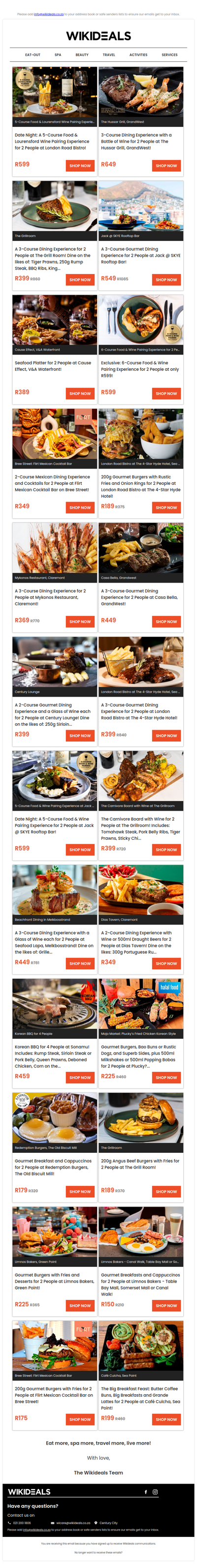 Exclusive: 5-Course Food & Wine Pairing Experience at London Road Bistro | 3-Course Gourmet Dining Experience at Skye Rooftop Restaurant