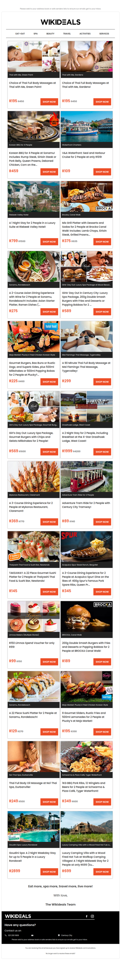 Thai Full Body Massage at Thai with Me – Green Point or Gardens | Korean BBQ for 4 People at Sonamu | Burgers, Sides and Milkshakes at Pluckys