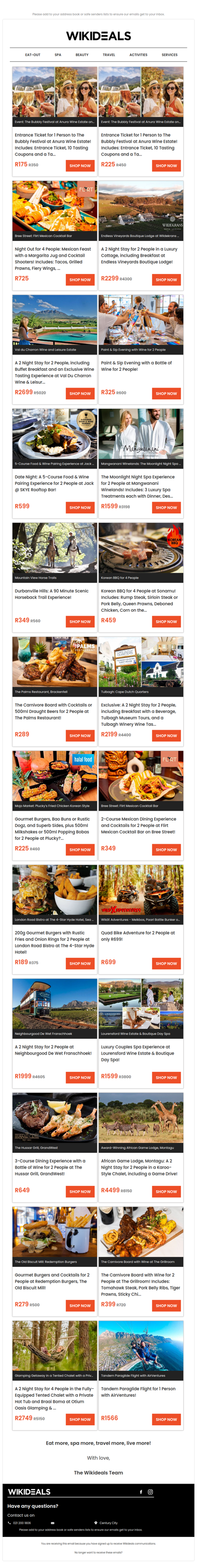 Entrance Ticket to The Bubbly Festival at Anura Vineyards | Luxury Getaway with Buffet Breakfast at Val du Charron Wine Estate