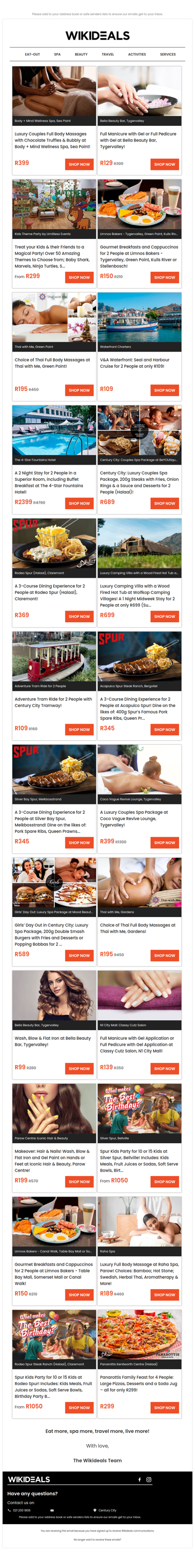 Sea Point: Couples Massage with Bubbly & Chocolates at Body + Mind Wellness Spa | Tygervalley: Mani or Pedi with Gel at Bella Beauty Bar