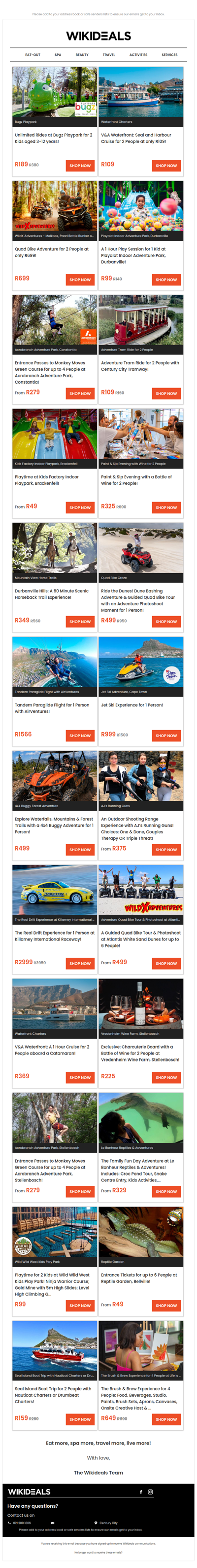 Adventure, Thrills & Fun-Filled Experiences Await You