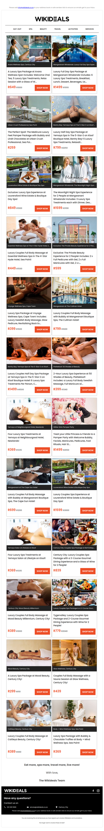 Spa Luxury: Mangwanani African Spa | Avara Wellness Spa | Yemaya Day Spa | Essential Wellness Spa | Wellness in the Winelands | Essential Spa