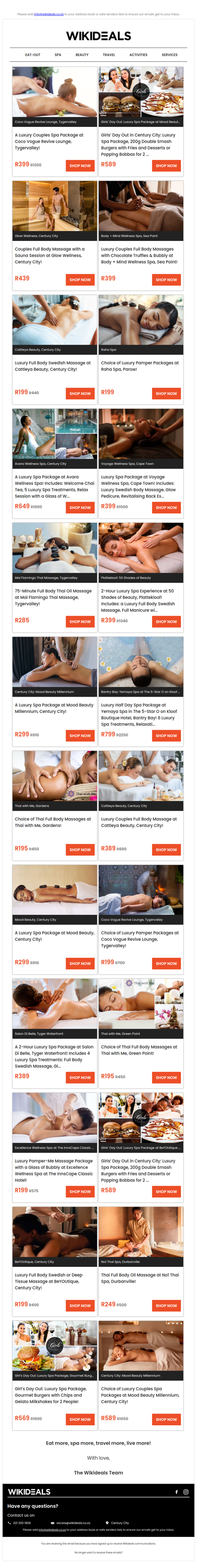 Bliss Starts Here – Pamper Packages, Body Massages & Luxury Spa Experiences