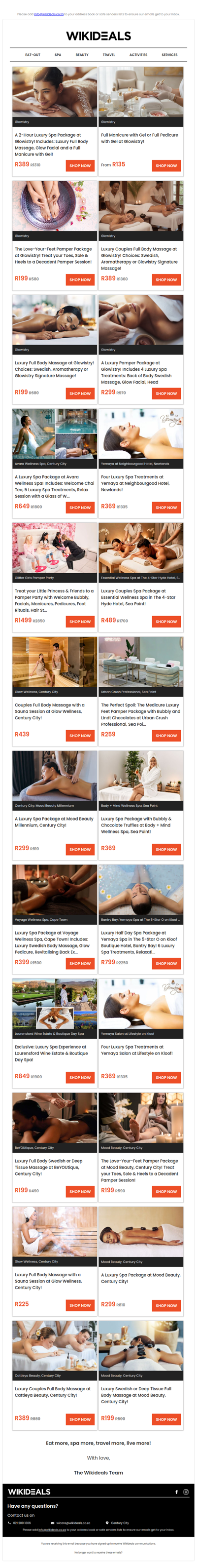 Glowistry: 2-Hour Luxury Spa Package, Mani or Pedi with Gel, Full Body Massage & More | Full Body Massage with a Sauna Session at Glow Wellness