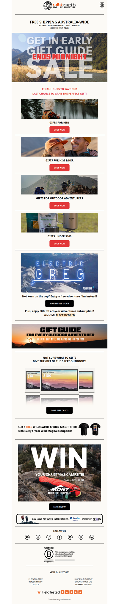 Gifts for Him, Gifts for Her 🤸‍♀️ Sale Ends Midnight