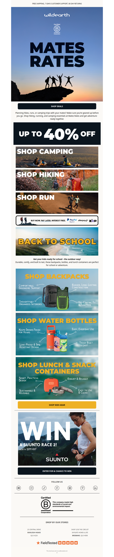 Mates Rates Sale On Now ☀️