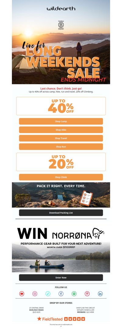 Easter Sale Ends Midnight!