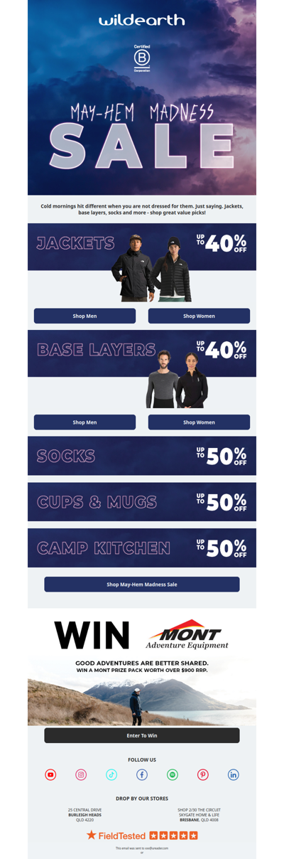 Love your layers - Best value autumn kits!